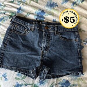 Denim Blue Women's Shorts